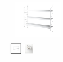 Lade das Bild in den Galerie-Viewer, String Pocket Regal - Wandregal - Metallversion