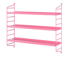 Lade das Bild in den Galerie-Viewer, String Pocket Regal - Wandregal - Metallversion