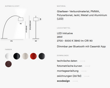 Lade das Bild in den Galerie-Viewer, Twiggy Bogenleuchte