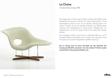 Lade das Bild in den Galerie-Viewer, La Chaise Eames Special Collection 2023