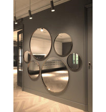 Lade das Bild in den Galerie-Viewer, Spiegel D 60cm mit schmalem Rahmen von Frost