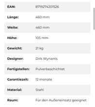 Lade das Bild in den Galerie-Viewer, Kaminholz Trolley Woodstock Set