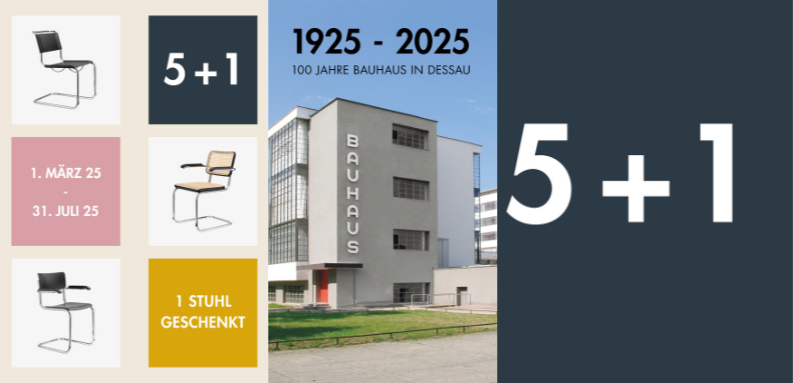 Thonet 100 Jahre Bauhaus