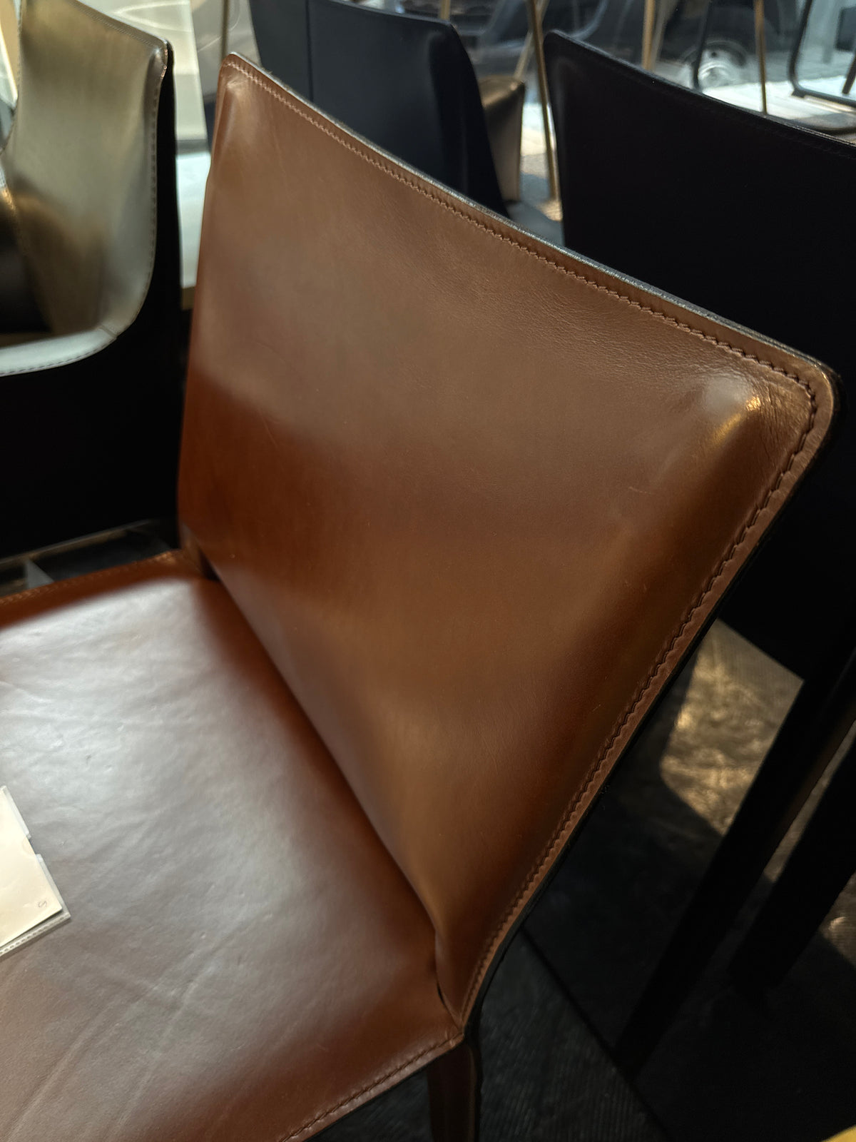 CAB Kernleder Stuhl