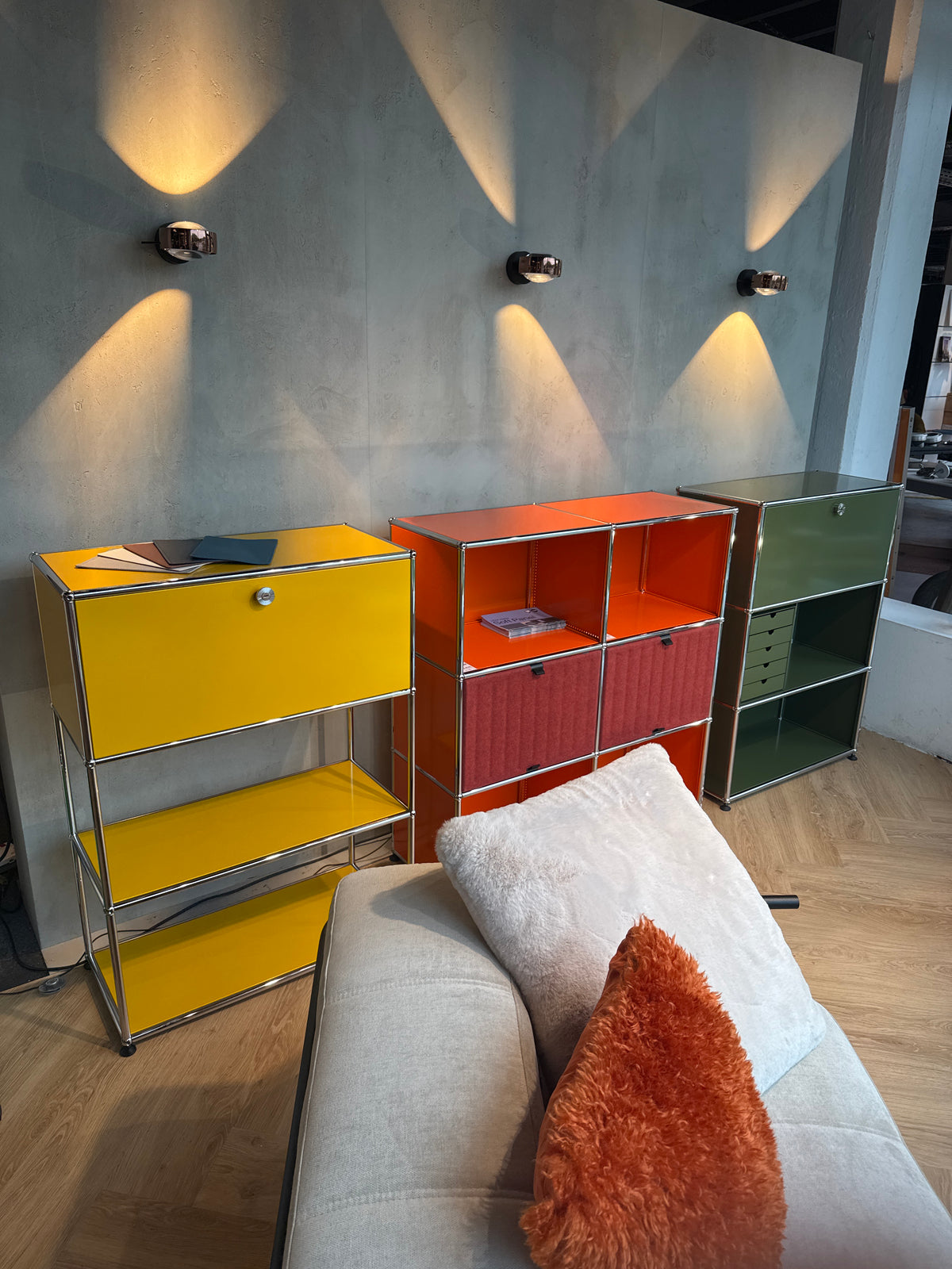 USM Element /Highboard/ Sekretär 750x350xH1090mm