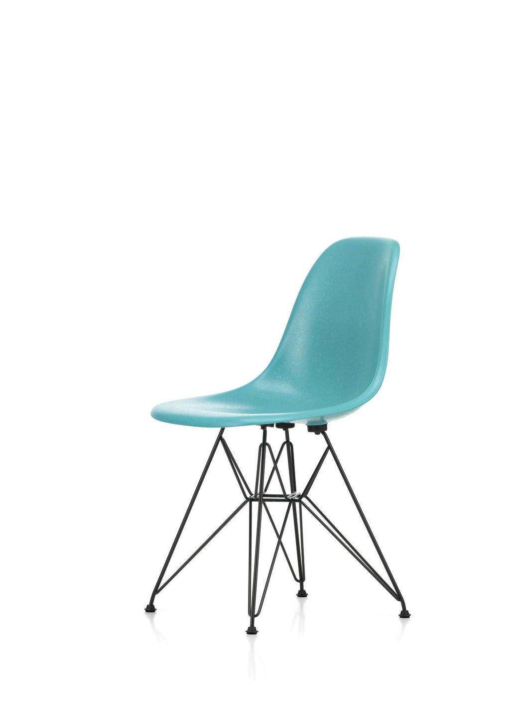 Eames Fiberglass Chair DSR Limited Edition turquoise