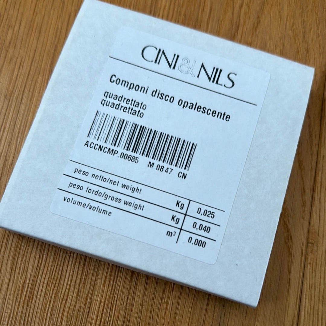 Componi Disco opalescente für Wandleuchte, Cini&Nils