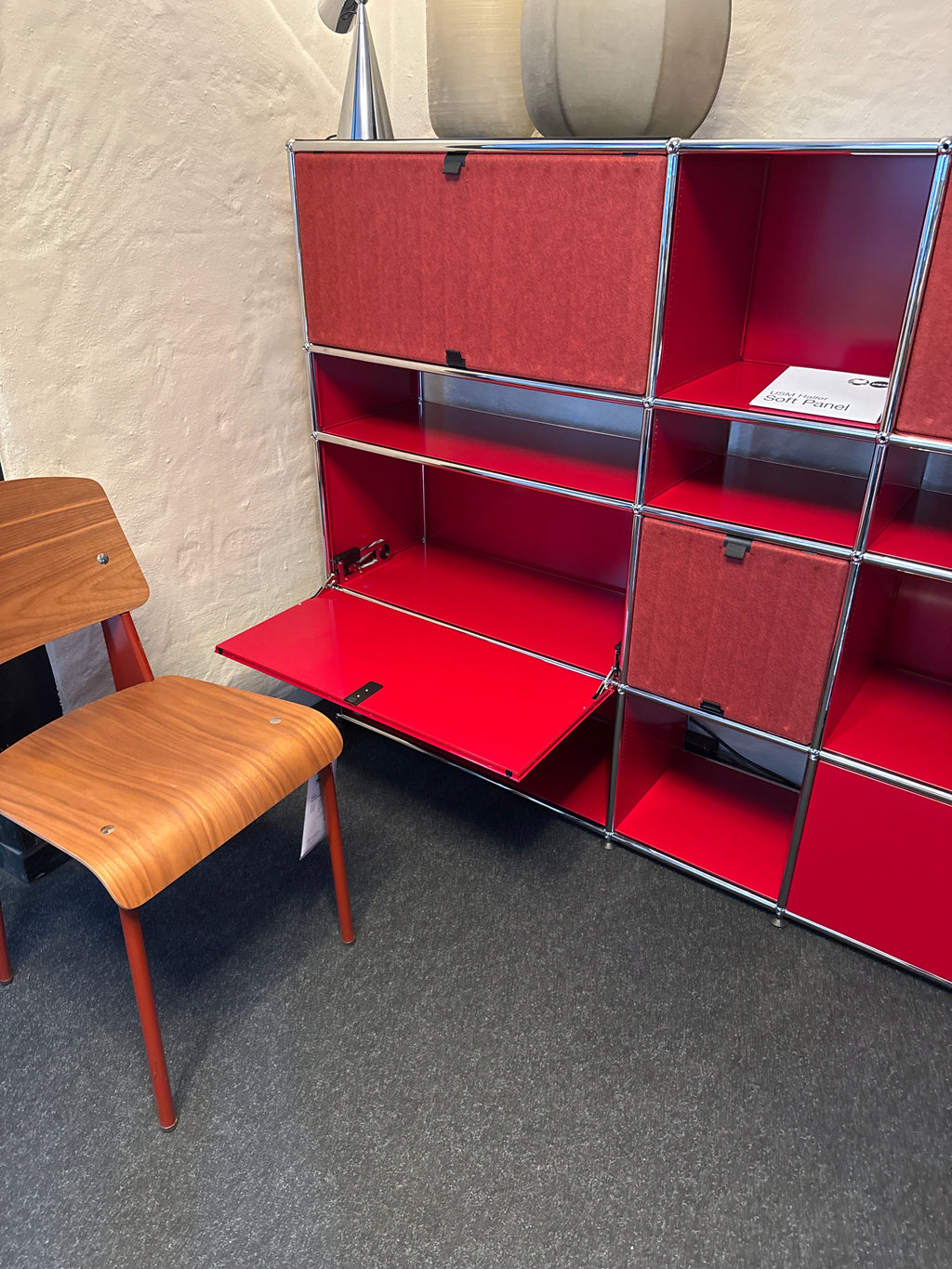 USM Highboard mit Soft Panel