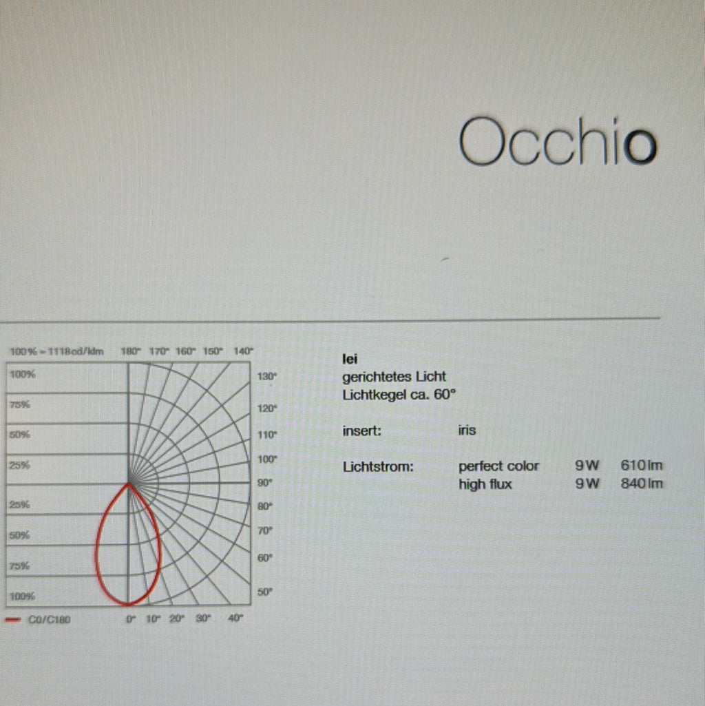 LEI occhio Lesewandleuchte Sonderpreis