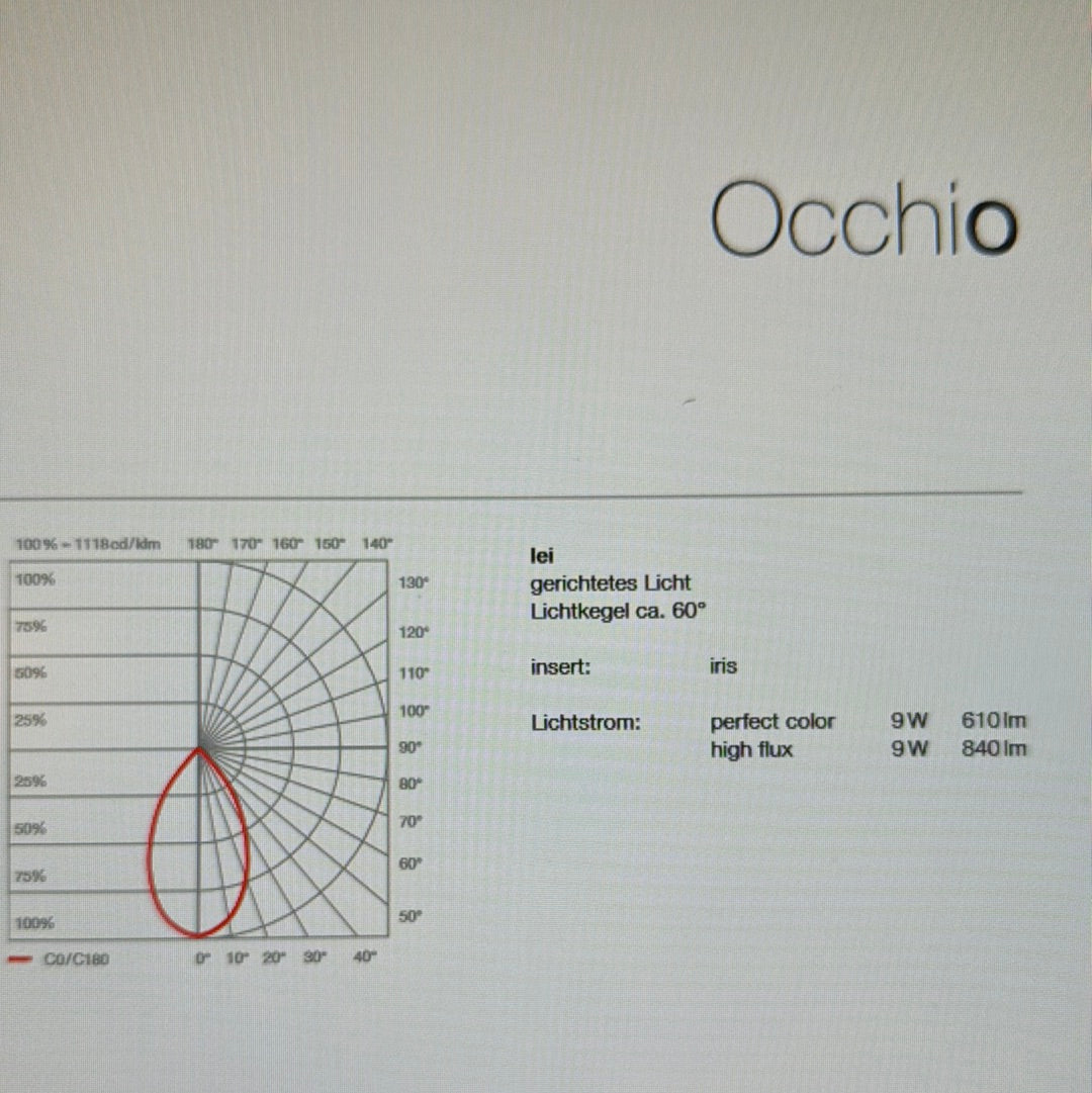LEI occhio Lesewandleuchte Sonderpreis