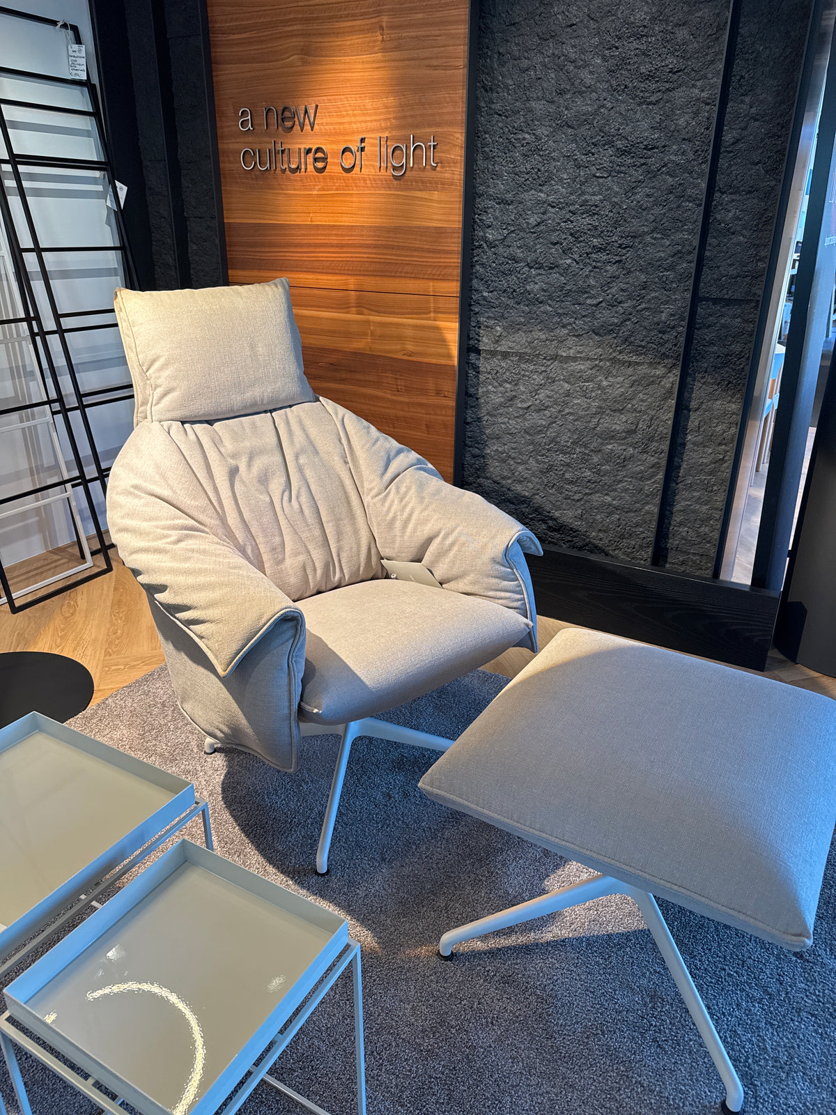 Lounge Sessel Bascule mit Ottomane