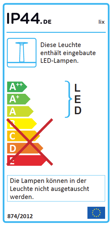 LIX mobile Akkuleuchte IP44