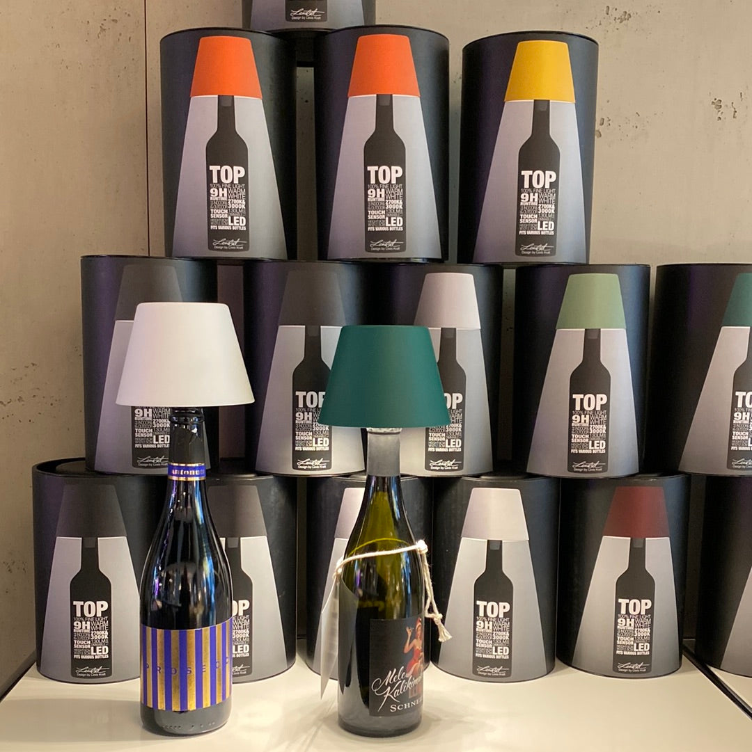 Akkuleuchte Top 2.0 RGB Flaschenleuchte