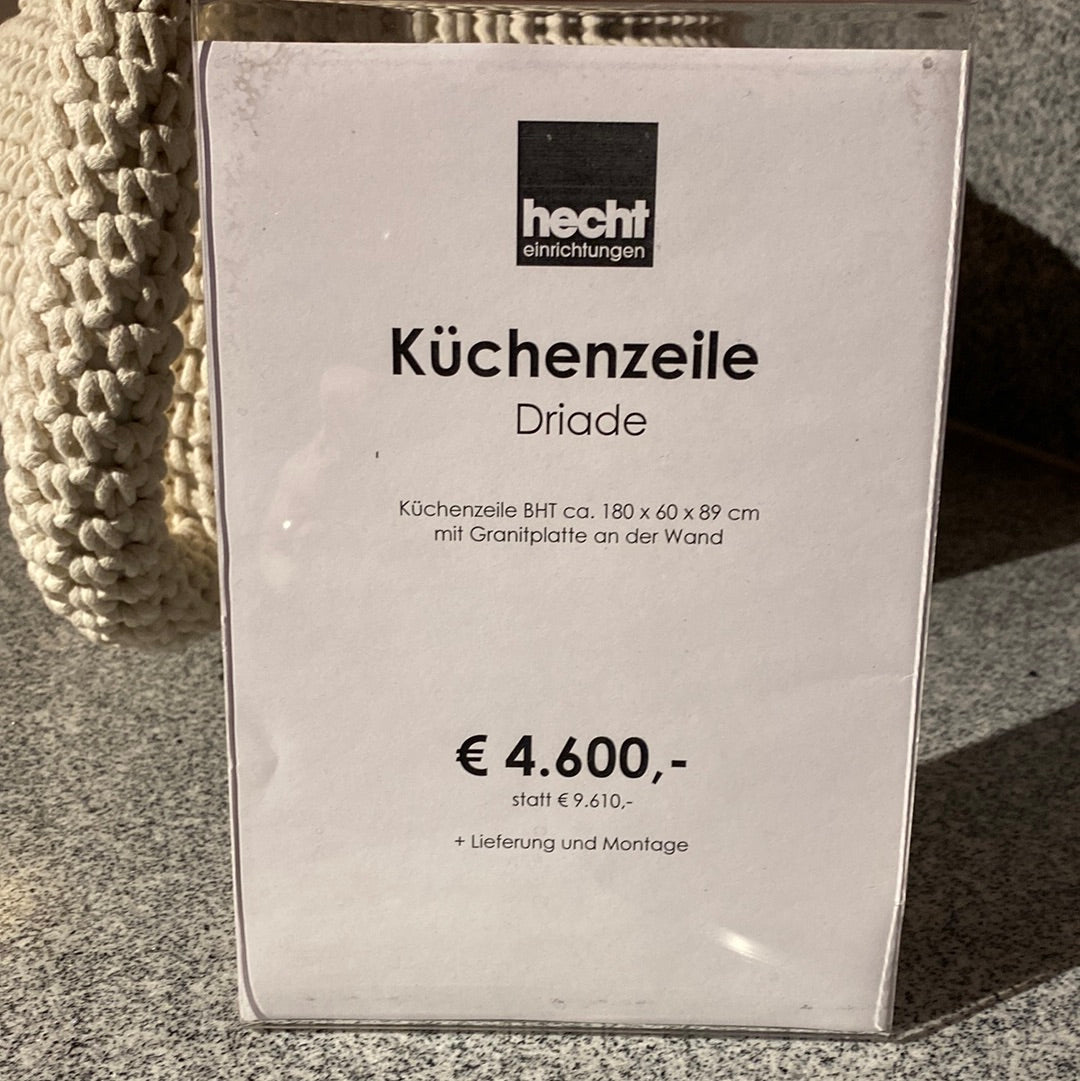 Küchenzeile driade Sonderpreis