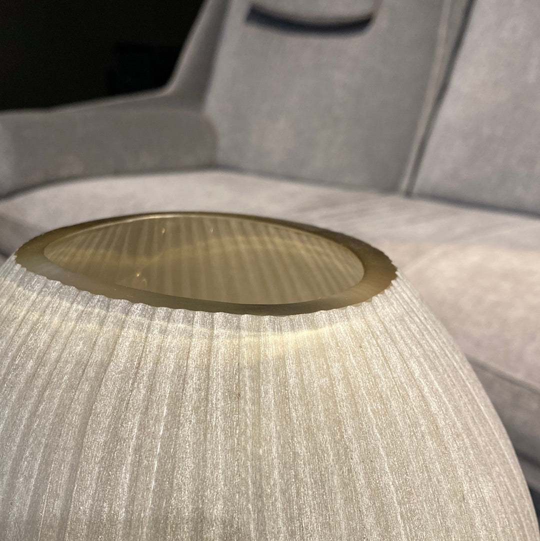 Guaxs Vase „Nagaa“ M - smokegrey Farbe – hecht design shop